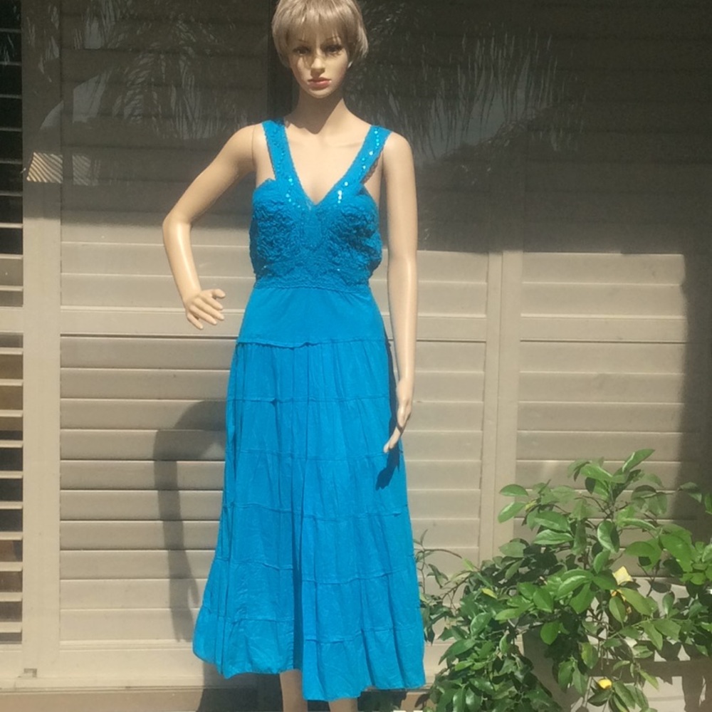 Indian tropical 🌴 fashion maxi dress 👗 India